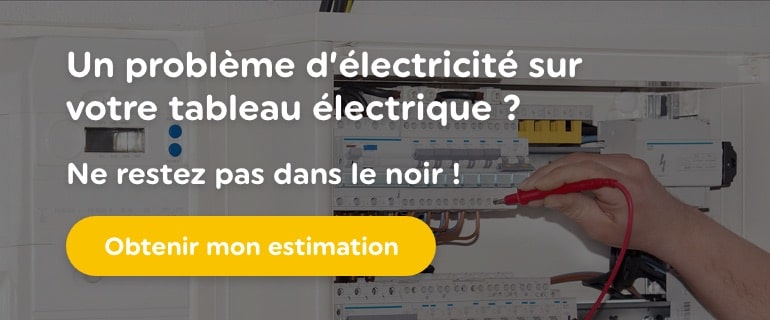 Call to action - tableau électrique