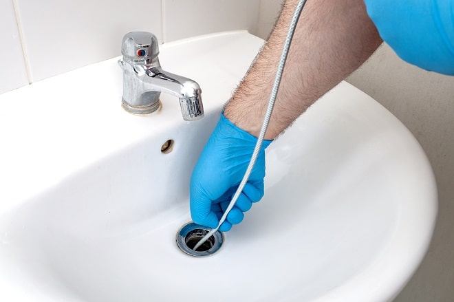 Déboucheur pour canalisation, baignoire, lavabo, siphon