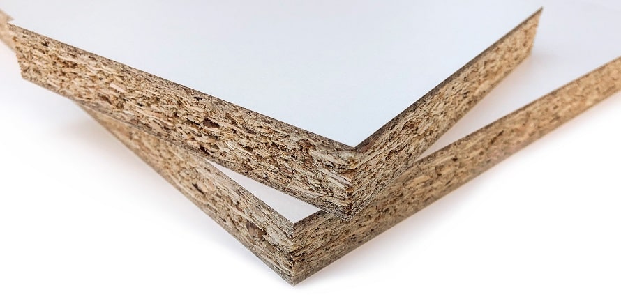 Panneau de bois aggloméré.