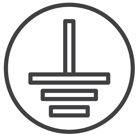 Symbole De Terre Electricite Symboles Au Sol De La Terre PFPLCP