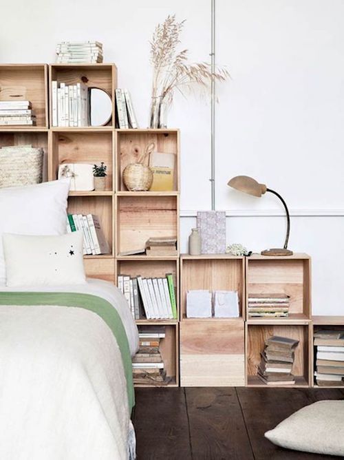 tête de lit cube