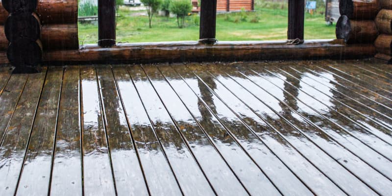 Evacuer eau de pluie terrasse