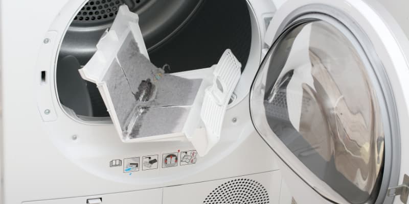 Comment nettoyer le filtre d'un sèche-linge ?