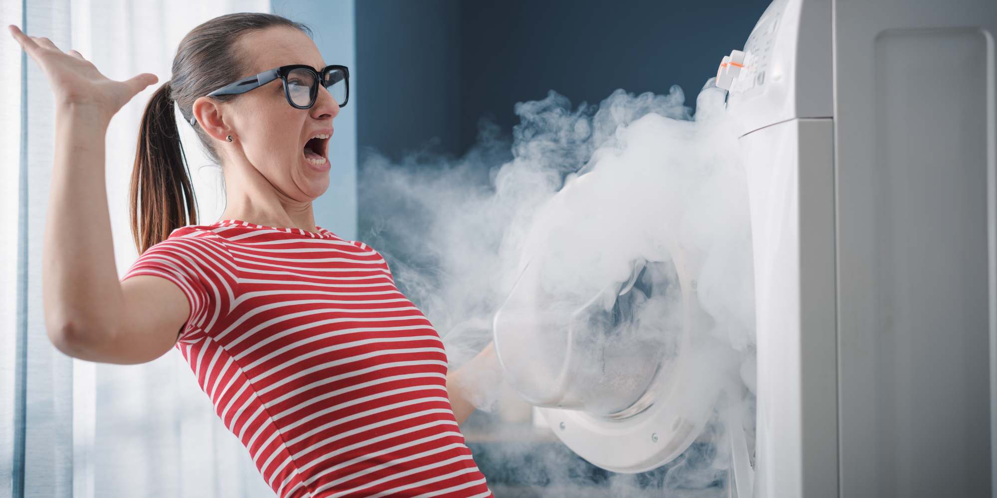 Machine à laver qui fume : pourquoi et comment réparer ...