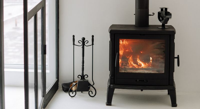 VENTILATEUR DE CHEMINÉE a poser souffleur air chaud poêle a bois +