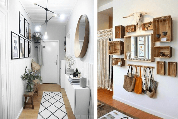 accessoires dans une entrée