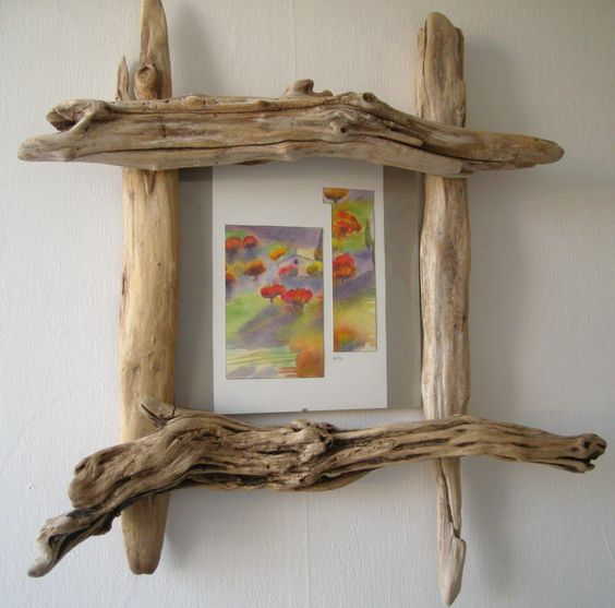cadre en bois flotté