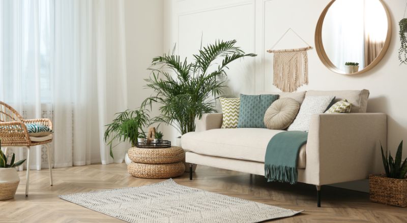 décoration intérieure dans un salon