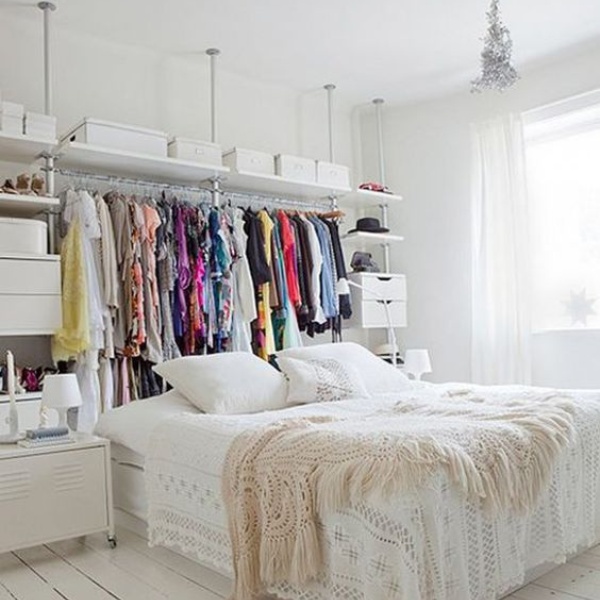 Meuble chambre : lits, têtes de lit, dressing, portant 