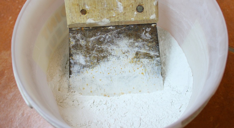 enduit de lissage en poudre