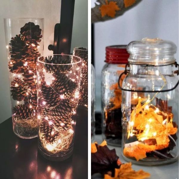 DIY spécial automne : voici comment réaliser des bocaux lumineux