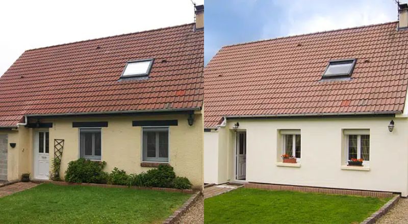 Isolation Exterieur Maison Ancienne Avant Apres Isolation par l'extérieur : avantages, techniques & aides disponibles