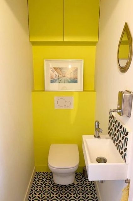 14 idées déco originales pour les toilettes - Elle Décoration