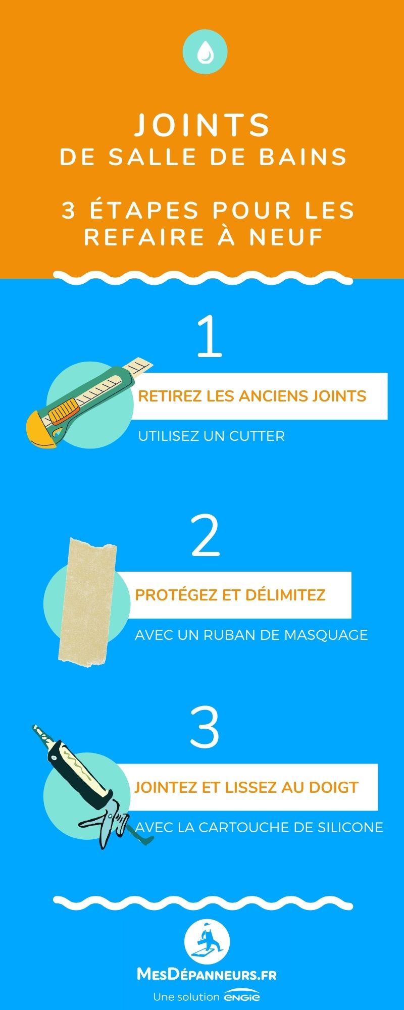 Comment enlever un joint de silicone : les meilleures astuces