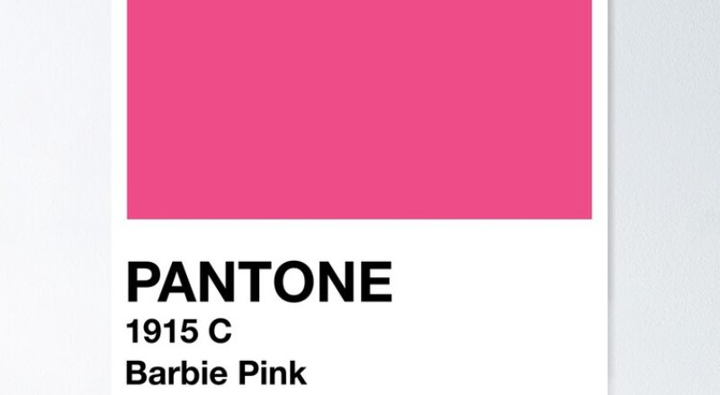 couleur pantone reference rose barbie 