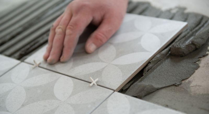 pose de carreaux de ciment à Calais