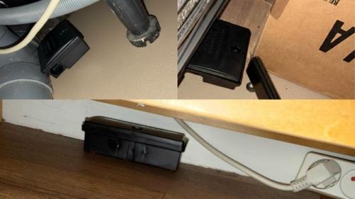 la pose de boitiers et pièges à rats et souris dans un logement pour illustrer le prix d'une dératisation