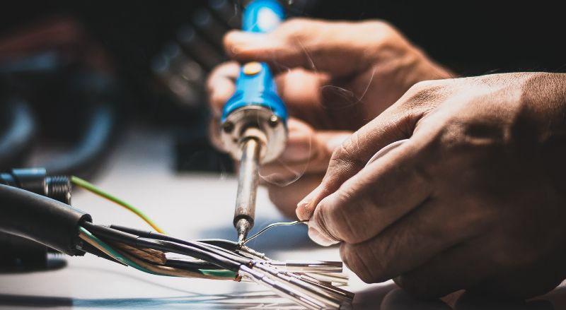 soudure pour rallonger un fil électrique