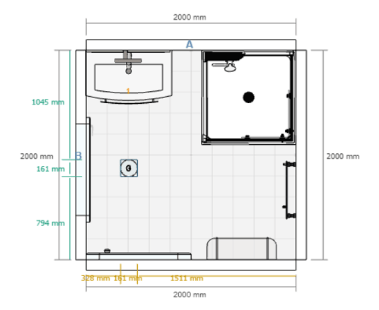 18 plans de salle de bains de 5 à 11 m2 : découvrez nos plans