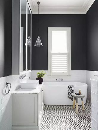 Quelle peinture choisir pour la salle de bain ? Types & couleurs