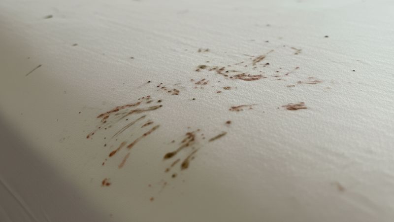 traces de sang punaises de lit
