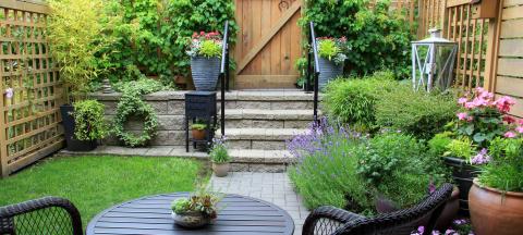 Il existe des techniques pour aménager son petit jardin