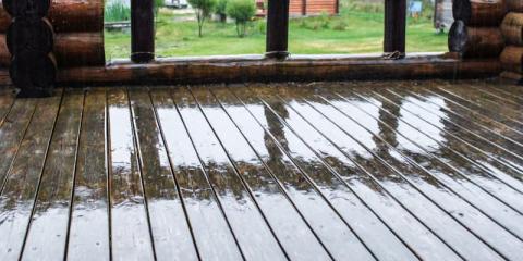 Evacuer eau de pluie terrasse