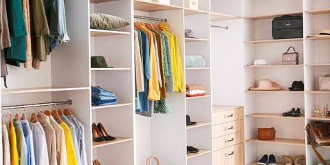 aménager un dressing en u
