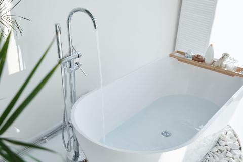 bonde de baignoire cassée