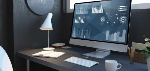Installation électrique d'un bureau pour le télétravail