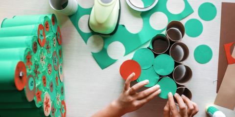 calendrier de l'avent en rouleaux de papier toilette