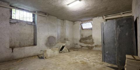mauvaises odeurs dans une cave humide