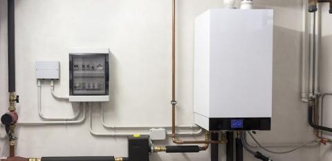 Chaudière affichant un code erreur