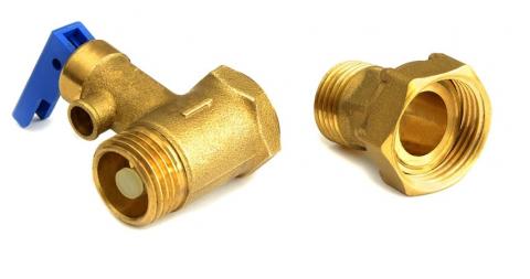 Clapet anti-retour, utilisé en plomberie sanitaire ou dans l’industrie.