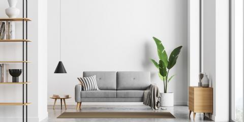 décoration d'un salon dans un style minimaliste