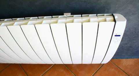 Radiateur électrique avec un code erreur 16.02