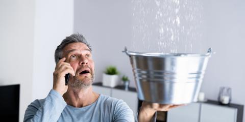 Propriétaire confronté à une fuite de toiture