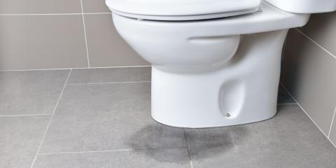 fuite du tuyau d'évacuation pipe des wc