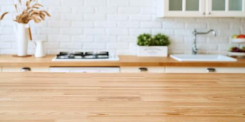 plan de travail en bois