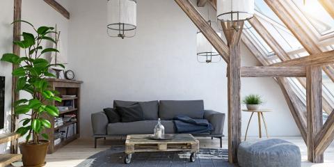 salon avec poutre apparentes