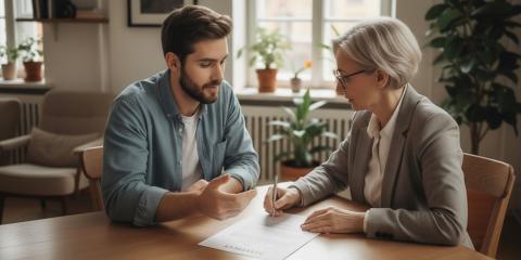 Locataire et propriétaire qui discute de savoir qui doit s'occuper des punaises de lit