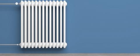 Radiateur avant intervention professionnelle pour désembouage.