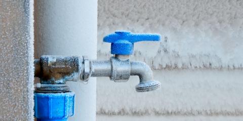 robinet extérieur gelé