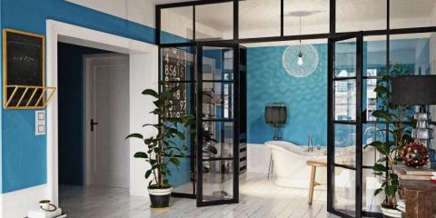 verrière salle de bain